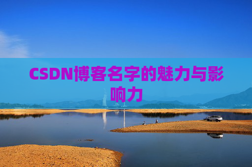CSDN博客名字的魅力与影响力